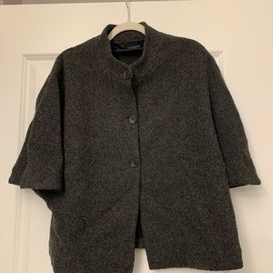 Talbots wool cape/jacket. Pet free, smoke free home. Great for fall. Size S/M